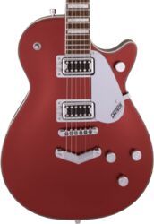 Single cut electric guitar Gretsch G5220 Electromatic Jet BT V-Stoptail - Firestick red