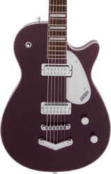 Baritone guitar Gretsch G5260 Electromatic Jet Baritone with V-Stoptail - Dark cherry metallic