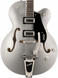 Semi-hollow electric guitar Gretsch G5420T Electromatic Classic Hollow Body Single-Cut with Bigsby - Airline silver