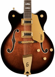 Semi-hollow electric guitar Gretsch G5422G-12 Electromatic Classic Hollow Body Double-Cut 12-String With Gold Hardware - Single barrel burst