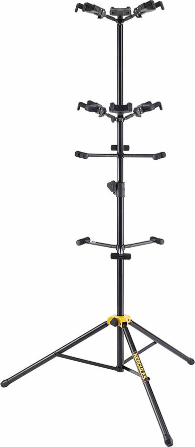 Hercules Stand Gs526b Floor Autogrip Pour 6 Guitares Ou Basses - - Stand for guitar & bass - Main picture