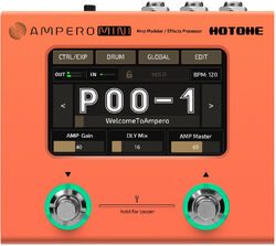 Guitar amp modeling simulation Hotone Ampero Mini Orange