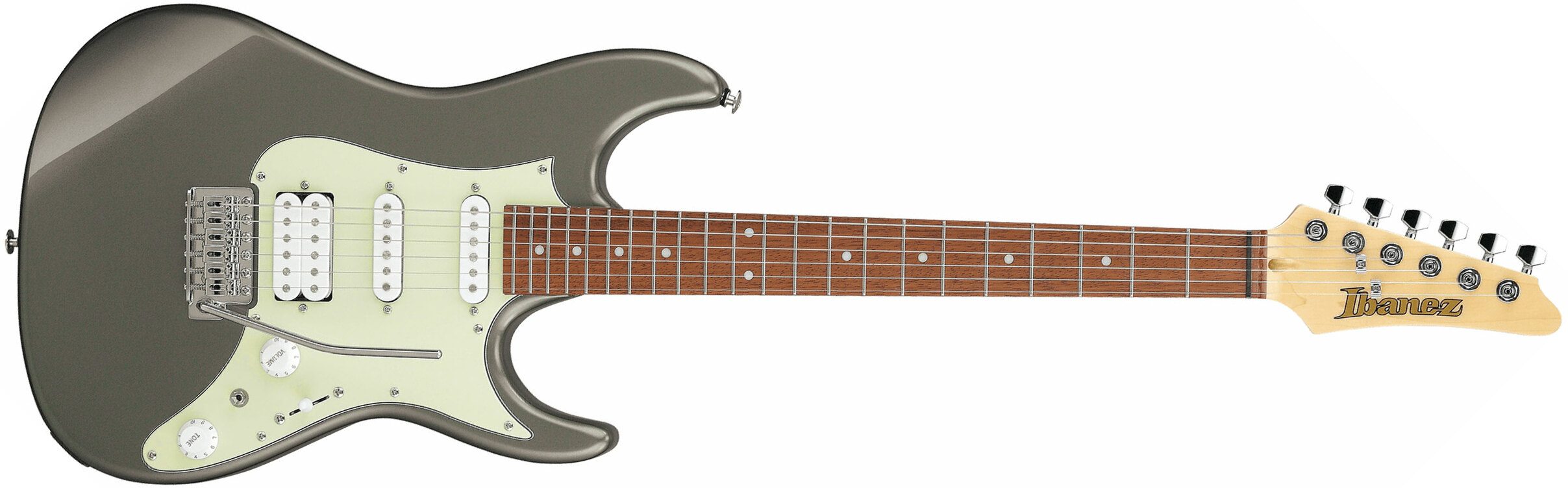 Ibanez Azes40 Tun Standard Hss Trem Jat - Tungsten - Str shape electric guitar - Main picture