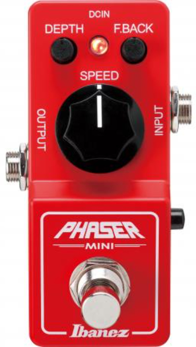Ibanez Phmini Phaser - Modulation, chorus, flanger, phaser & tremolo effect pedal - Main picture