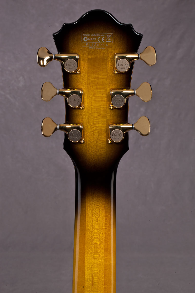 Ibanez George Benson Lgb300 Vys Prestige Japon Hh Ht Eb - Vintage Yellow Sunburst - Semi-hollow electric guitar - Variation 6
