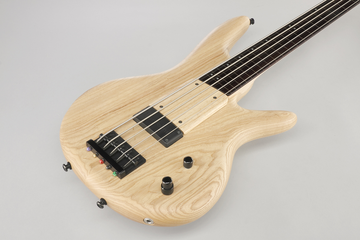 Ibanez Gary Willis Gwb1005 Ntf Prestige Japon Signature 5-cordes Active Eb - Natural Flat - Solid body electric bass - Variation 5