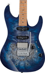 Str shape electric guitar Ibanez AZ226PB CBB Premium - Cerulean blue burst
