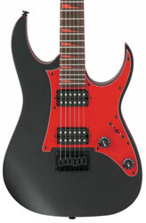 Str shape electric guitar Ibanez GRG131DX BKF GIO - Black flat