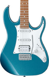 Str shape electric guitar Ibanez GRX40 MLB GIO - Metallic light blue
