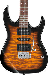 Str shape electric guitar Ibanez GRX70QA SB GIO - Sunburst