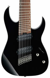 Baritone guitar Ibanez RGMS8 BK - Black