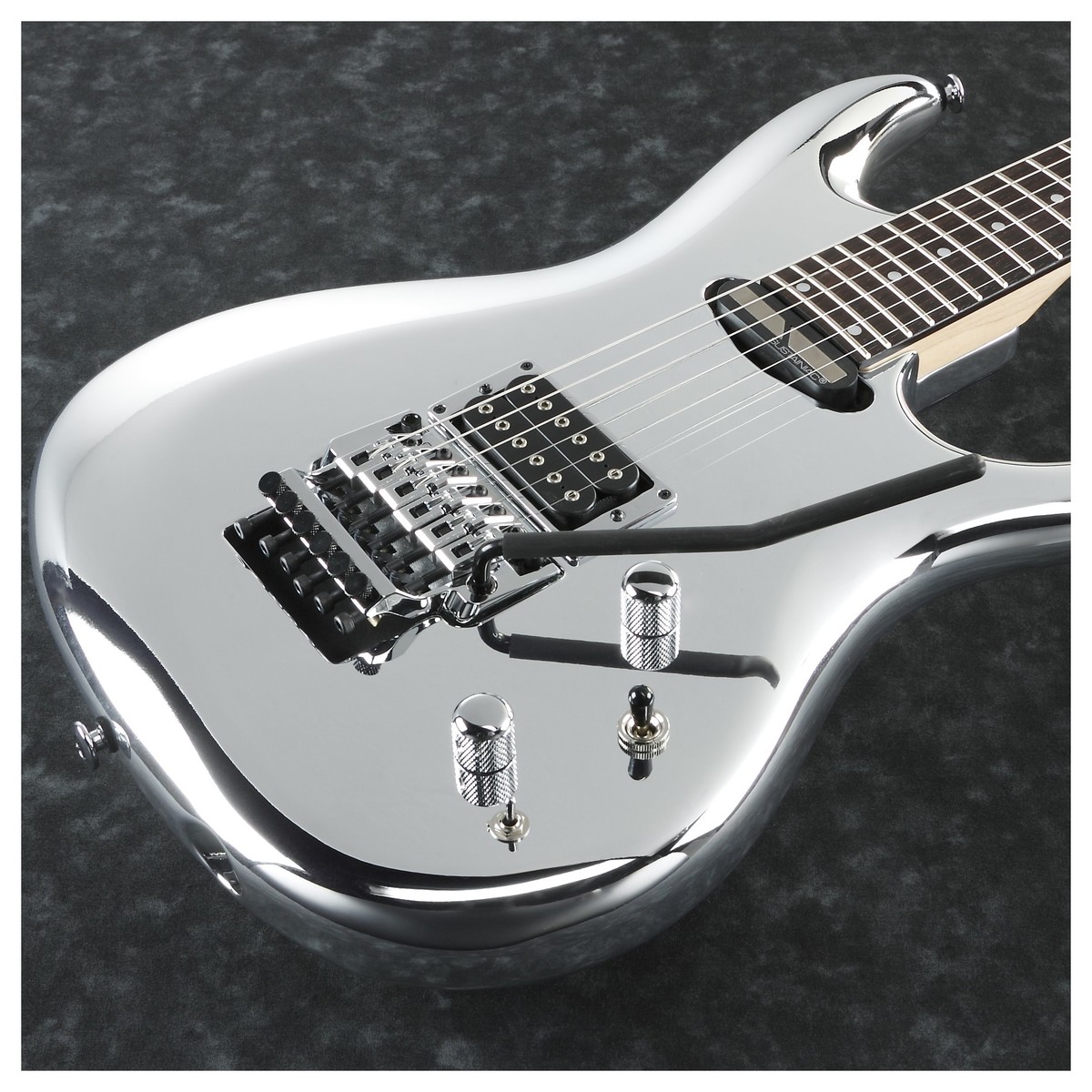 Ibanez Joe Satriani Js1cr Signature Japon H Sustainiac Fr Rw - Chrome Boy - Double cut electric guitar - Variation 1