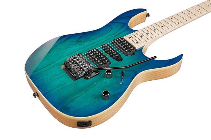 Ibanez Rg470ahm Bmt Standard Hsh Fr Mn - Blue Moon Burst - Str shape electric guitar - Variation 2
