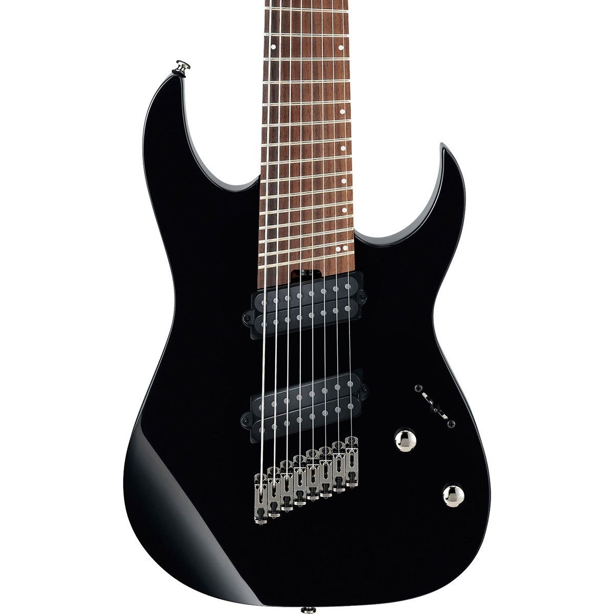 Ibanez Rgms8 Bk 8c Multiscale 2h Ht Jat - Black - Baritone guitar - Variation 1