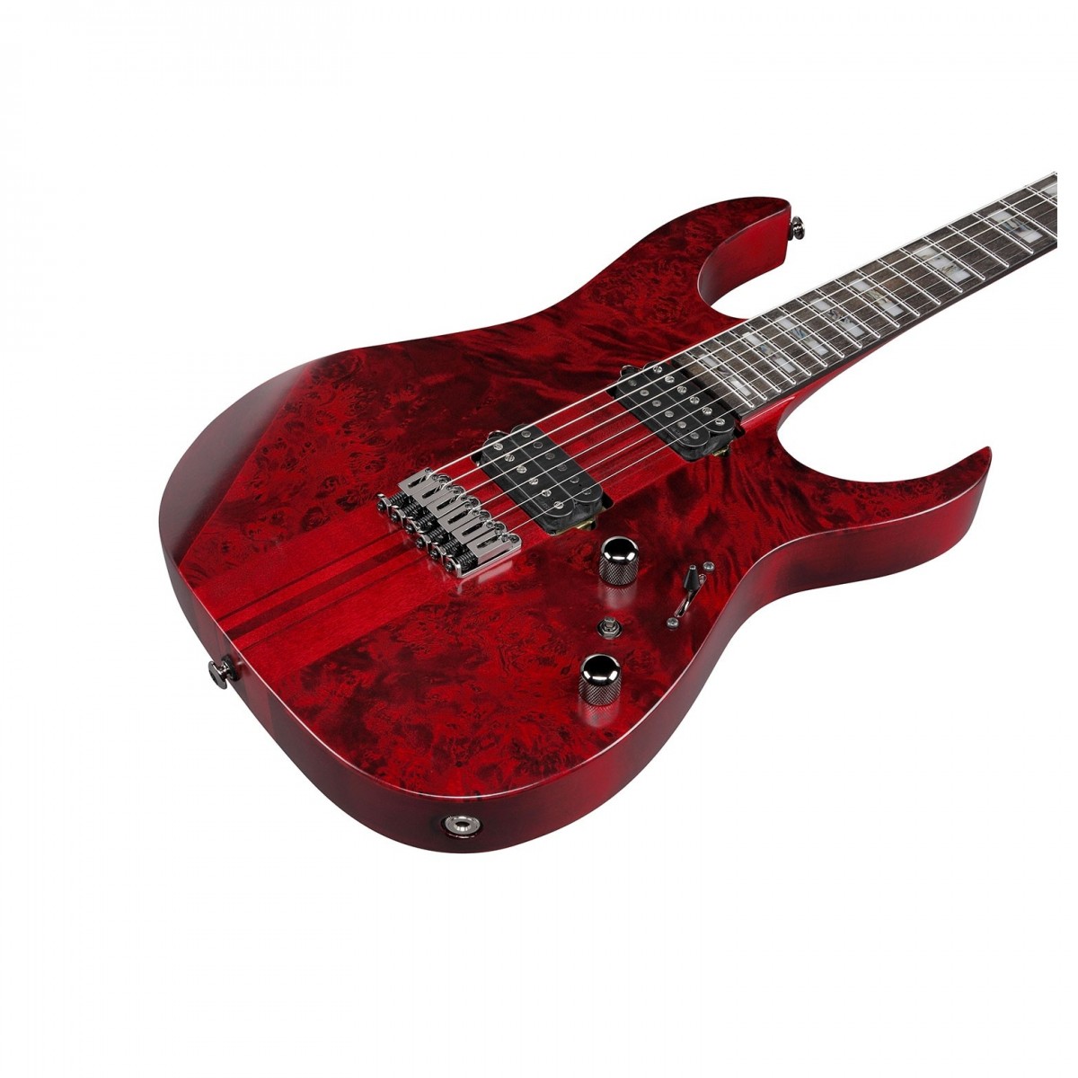 Ibanez Rgt1221pb Swl Premium 2h Dimarzio Ht Eb - Stained Wine Red Low Gloss - Str shape electric guitar - Variation 2