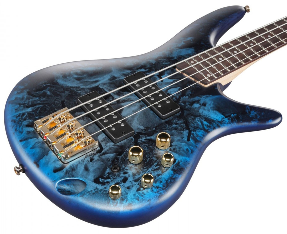 Ibanez Sr300edx Czm Standard Active Jat - Cosmic Blue Frozen Matte - Solid body electric bass - Variation 2