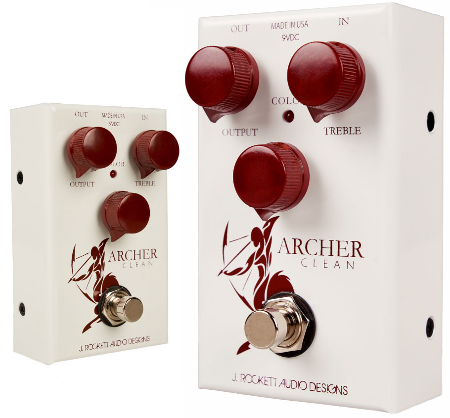 J. Rockett Audio Designs Archer Clean Boost - Volume, boost & expression effect pedal - Variation 1
