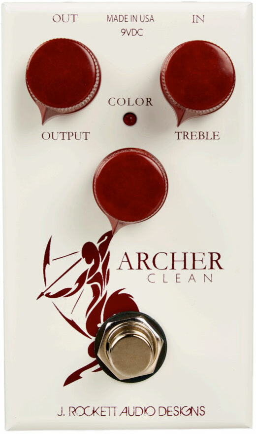 J. Rockett Audio Designs Archer Clean Boost - Volume, boost & expression effect pedal - Main picture