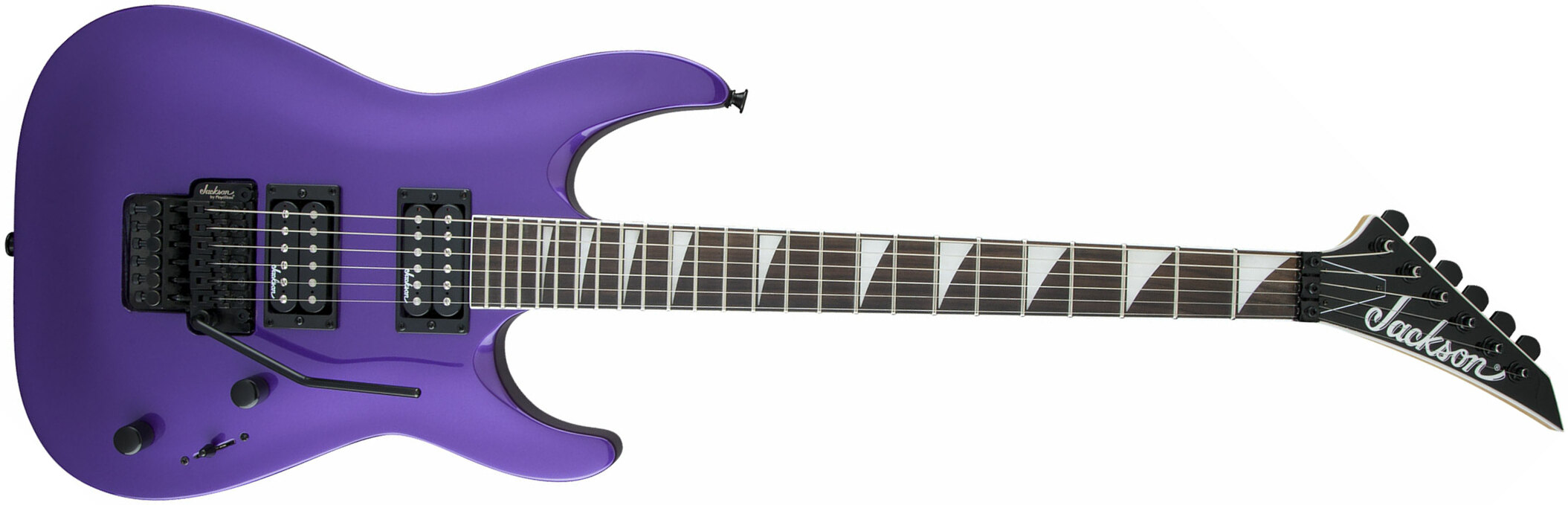 Jackson Dinky Archtop Js32 Dka 2h Fr Ama - Pavo Purple - Double cut electric guitar - Main picture