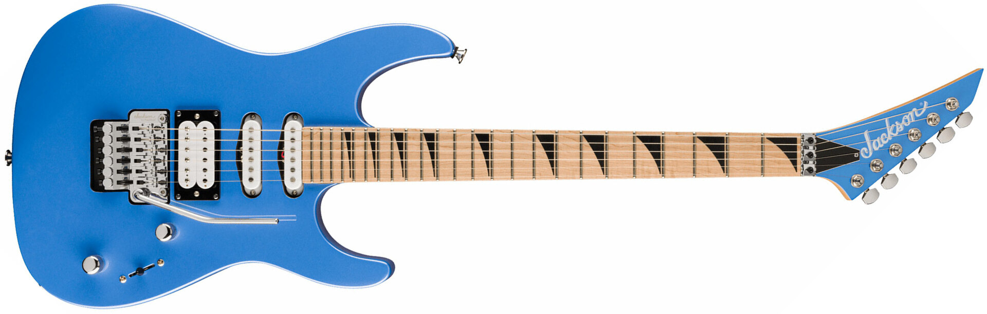 Jackson Dinky Dk3xr Hss Fr Mn - Frostbyte Blue - Str shape electric guitar - Main picture