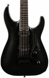 Str shape electric guitar Jackson Pro Plus Dinky DKA - Metallic black