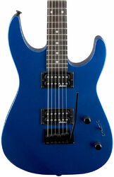 Str shape electric guitar Jackson Dinky JS11 - Metallic blue