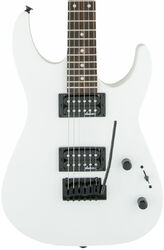 Str shape electric guitar Jackson Dinky JS11 - Snow white
