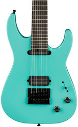 7 string electric guitar Jackson Pro Series Signature Josh Smith Soloist SL7 ET - Aquamarine