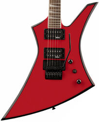 Metal electric guitar Jackson Kelly KEX - Ferrari red