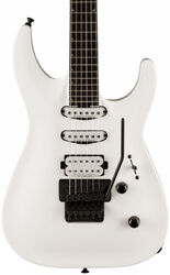 Str shape electric guitar Jackson Pro Plus Soloist SLA3 - Snow white