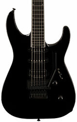 Str shape electric guitar Jackson Pro Plus Soloist SLA3 - Deep black