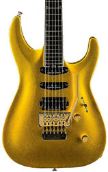 Str shape electric guitar Jackson Pro Plus Soloist SLA3 - Gold bullion