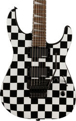 Str shape electric guitar Jackson X Series Soloist SLX DX - Checkered past