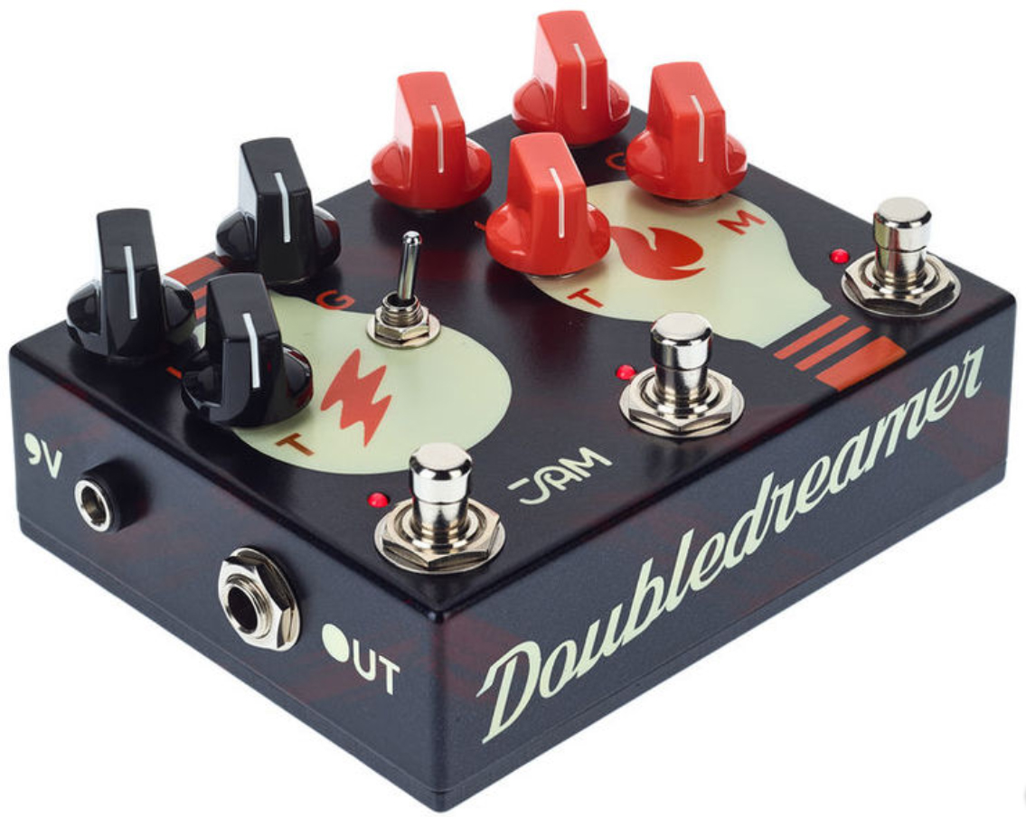 Jam Double Dreamer Dual Overdrive - Overdrive, distortion & fuzz effect pedal - Variation 2