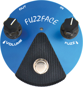 Jim Dunlop Ffm1 Mini Fuzz Face Blue - Overdrive, distortion & fuzz effect pedal - Main picture
