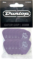 Guitar pick Jim dunlop Gator Grip 417 96mm Set (x12)