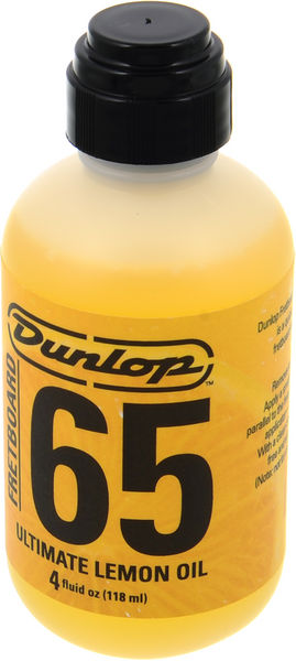 Jim Dunlop Fretboard 65 Ultimate Lemon Oil 6554 118ml - Care & Cleaning - Variation 1