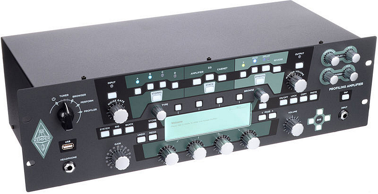 Kemper Profiler Power Rack Set W/remote - Electric guitar amp head - Variation 1