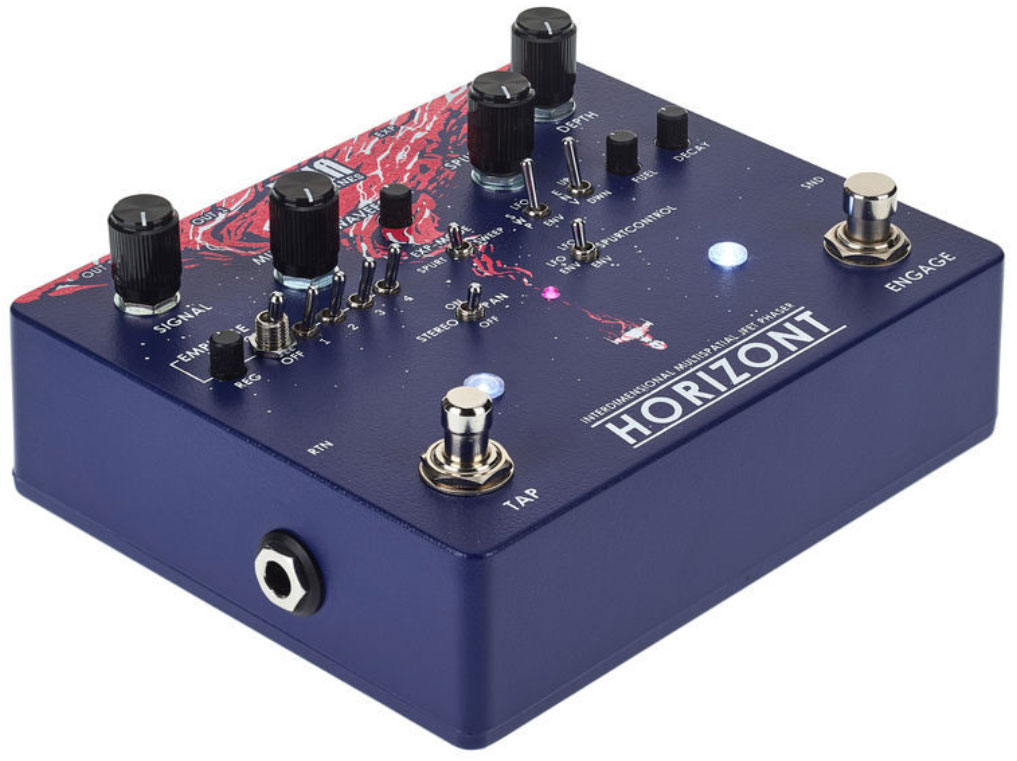 Kma Horizont Stereo 4-stage Phaser - Modulation, chorus, flanger, phaser & tremolo effect pedal - Variation 2