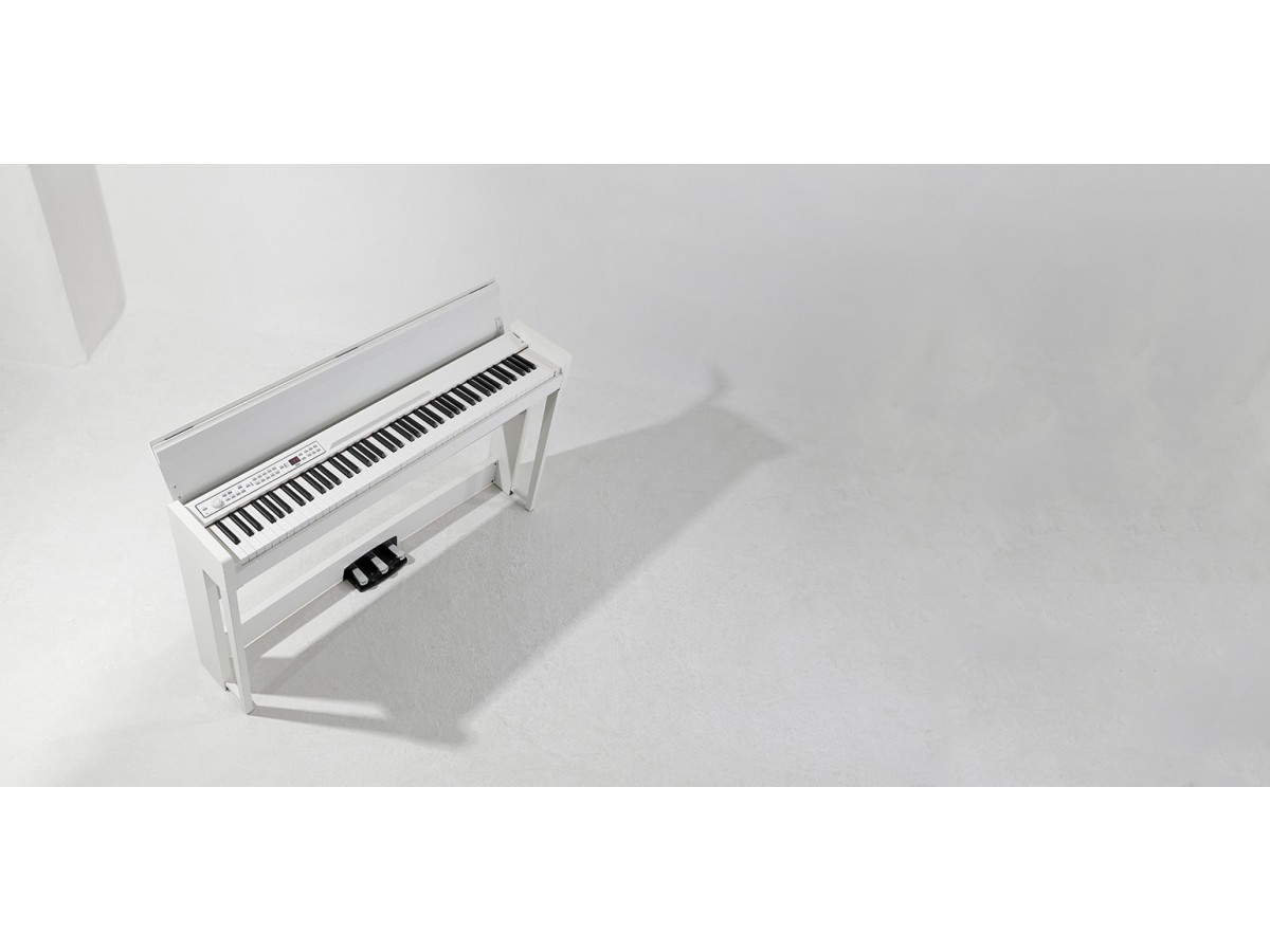Korg C1 Air - White - Digital piano with stand - Variation 1
