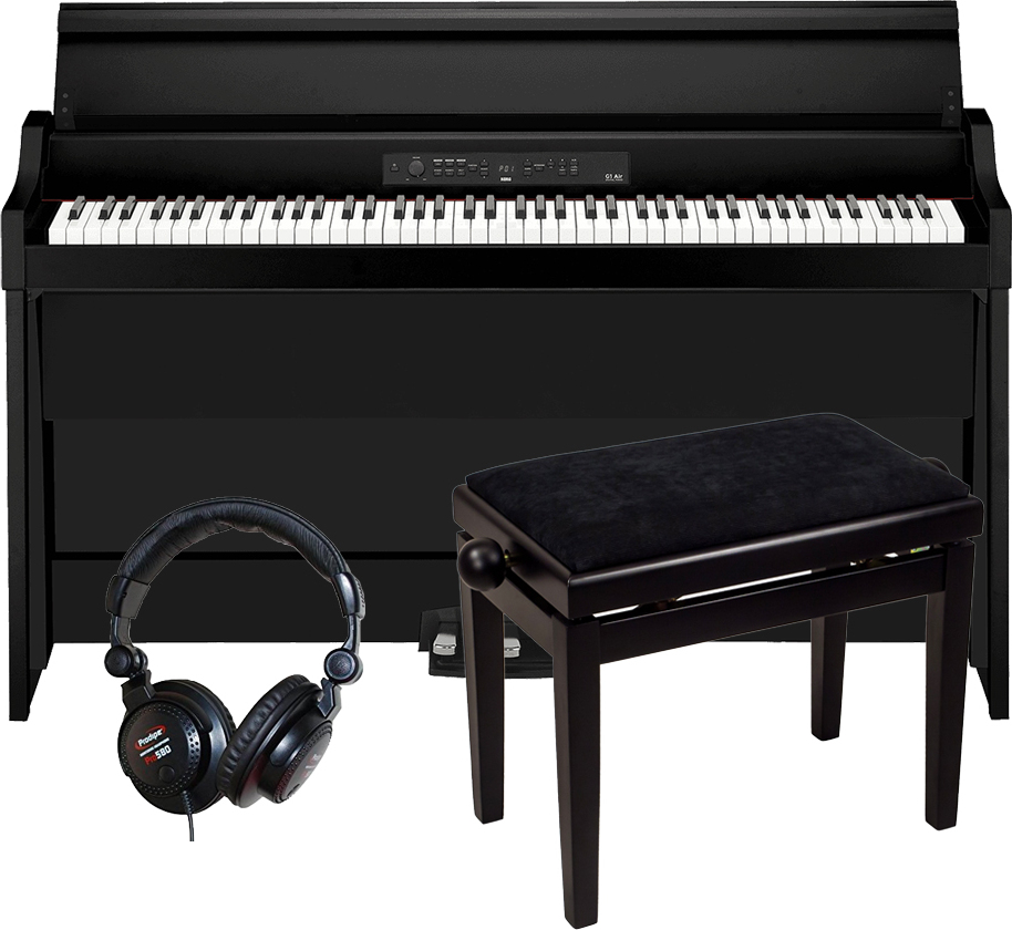 Korg G1b Air Bk + X-tone Xb6160 Noir + Casque Pro580 - Digital piano with stand - Main picture