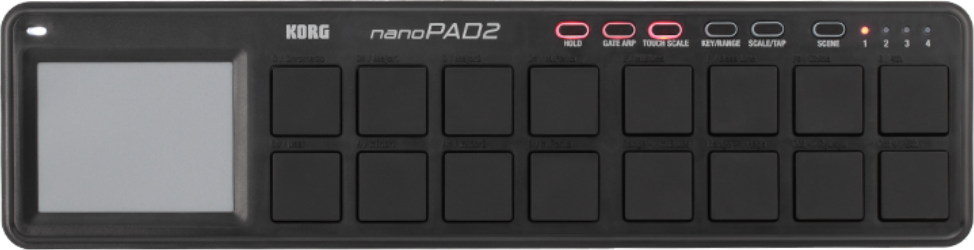 Korg Nanopad 2 Bk - Midi controller - Main picture