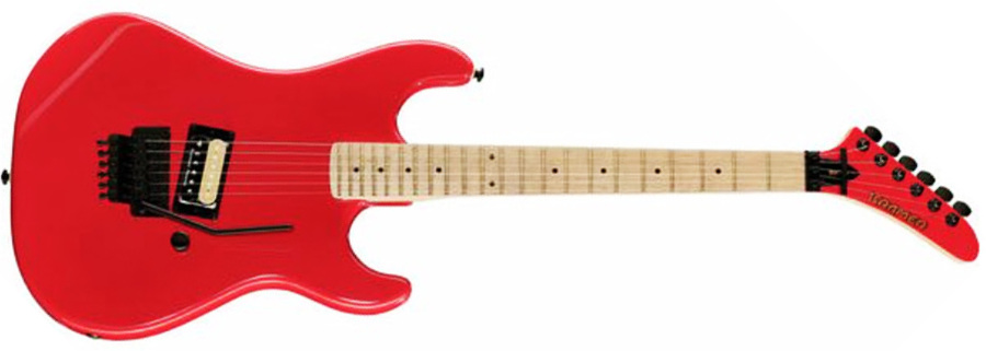 Kramer Baretta H Seymour Duncan Fr Mn - Jumper Red - Str shape electric guitar - Main picture