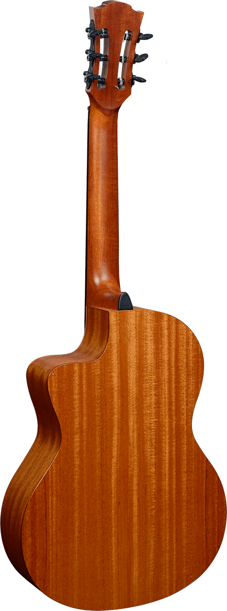 Lag Occitania Oc88ce 4/4 Cw Epicea Khaya Rw - Naturel Brillant - Classical guitar 4/4 size - Variation 1