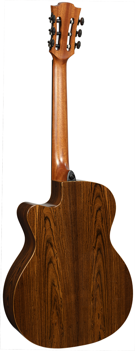 Lag Tnhv30ace Hyvibe Nylon Cw Epicea Bocote Bla - Naturel - Classical guitar 4/4 size - Variation 7