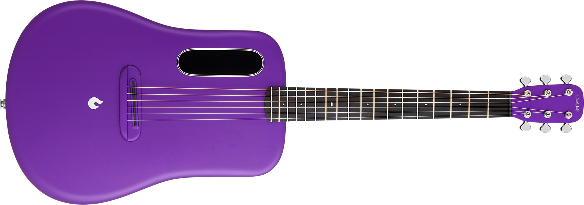Lava Music Lava Me 4 Carbon 36 +airflow Bag - Purple - Travel acoustic guitar - Main picture