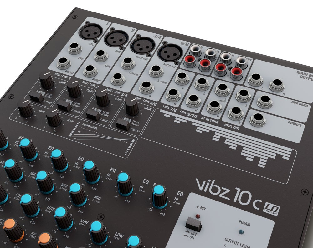 Ld Systems Vibz 10 C - Analog mixing desk - Variation 3