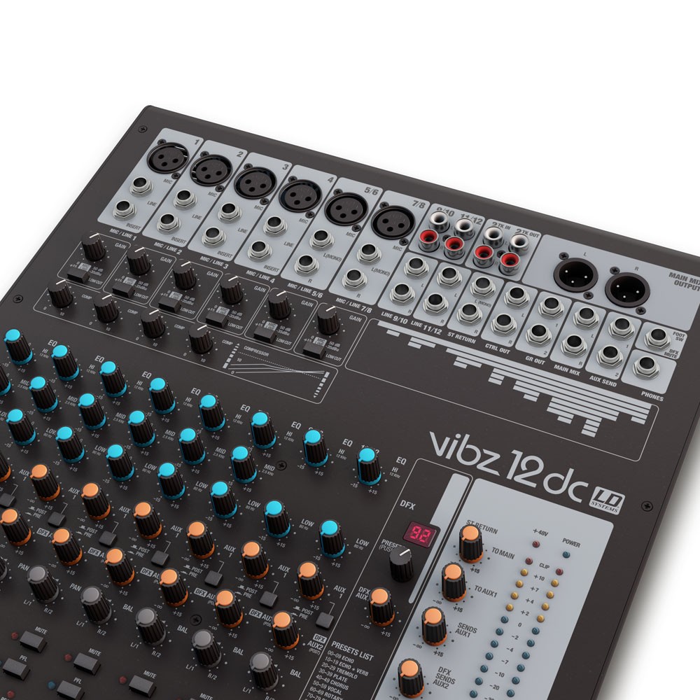 Ld Systems Vibz 12 Dc - Analog mixing desk - Variation 3
