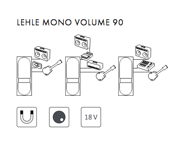 Lehle Mono Volume 90 - Volume, boost & expression effect pedal - Variation 2