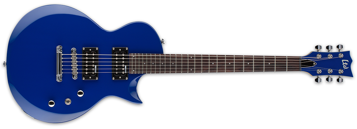 Ltd Ec-10 Kit Hh Ht Rw +housse - Blue - Electric guitar set - Variation 1